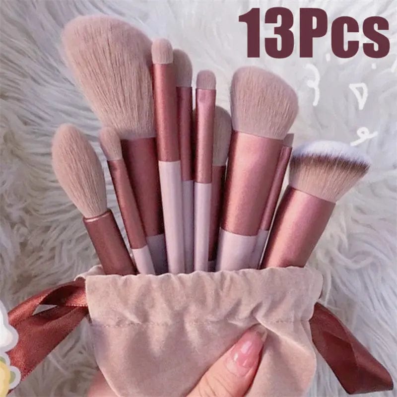 13Pcs Soft Fluffy Makeup Brushes Set, gift for her