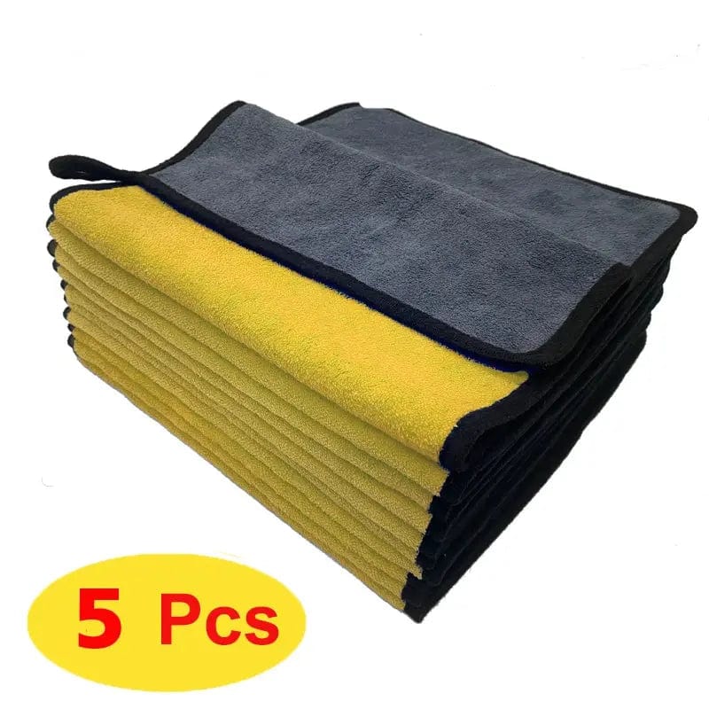 Multipurpose Double-Sided Cloths Automotive Towels - caramel store