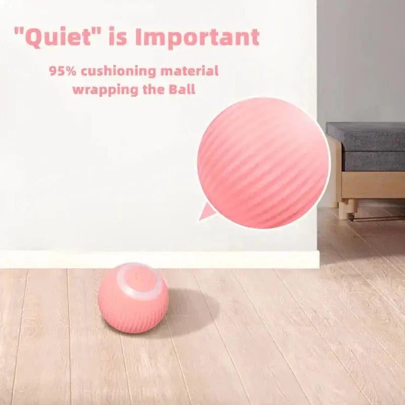 Chetitay Official Store Electric Cat Ball Toys Automatic Rolling Smart Cat Toys Interactive for Cats Training Self-moving Kitten Toys for Indoor Playing