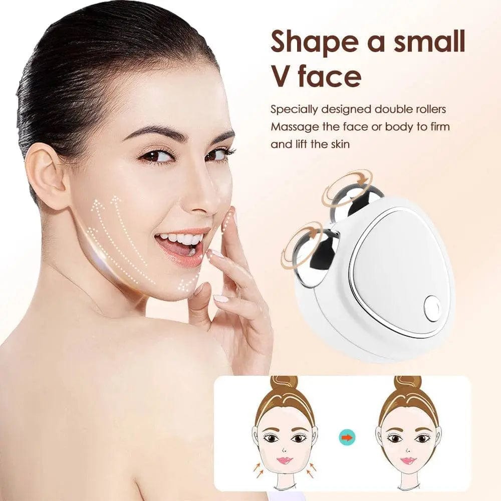 DearBeauty Foreveryoung Store EMS Facial Skin Care Ice Roller Face Massagers for Microcurrent Face Lift Tighten Machine Electroporator Galvanic Beauty Device