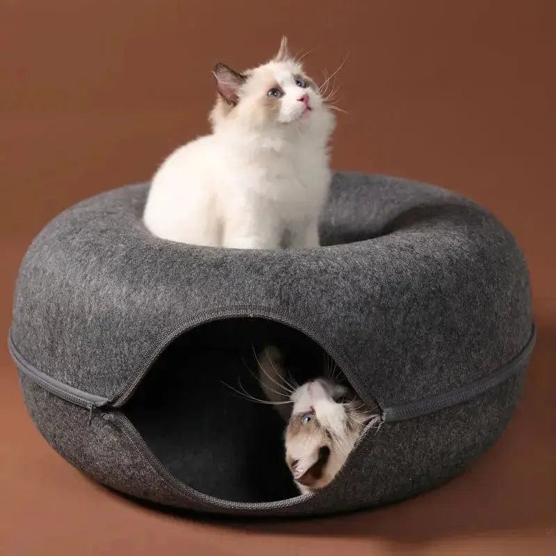 LPP Pet Store Donut Cat Tunnel Bed