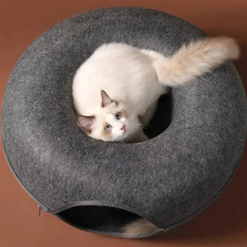 LPP Pet Store Donut Cat Tunnel Bed