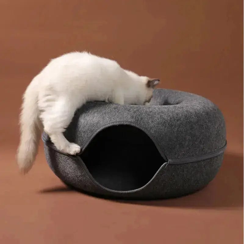 LPP Pet Store Donut Cat Tunnel Bed