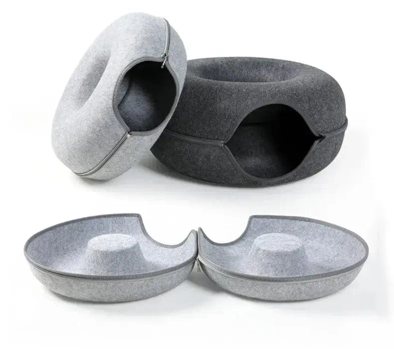 LPP Pet Store Donut Cat Tunnel Bed