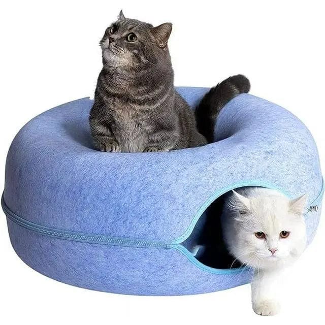 LPP Pet Store Donut Cat Tunnel Bed