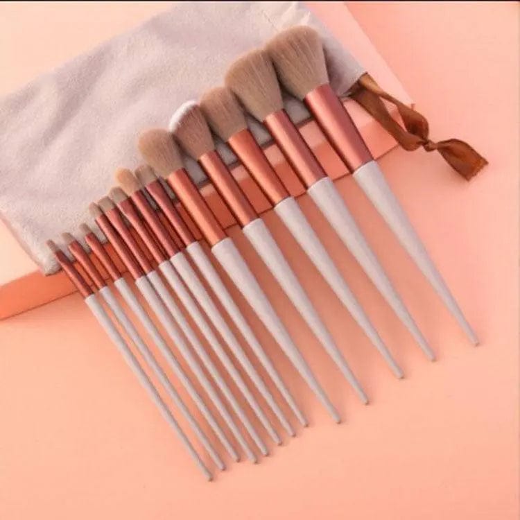 Magic Bid Store 13Pcs Soft Fluffy Makeup Brushes Set, gift for her, gift for mother, beauty tool