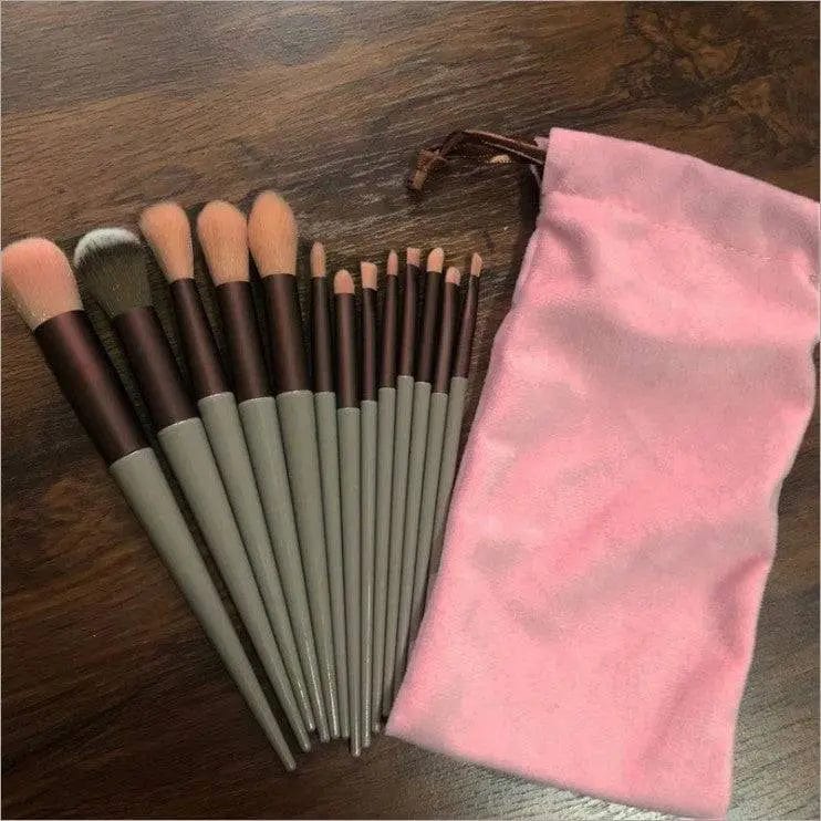 Magic Bid Store 13Pcs Soft Fluffy Makeup Brushes Set, gift for her, gift for mother, beauty tool