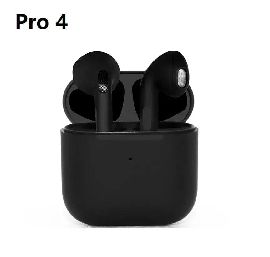 MortyRick Store Pro 4 Pro 4 TWS Wireless Headphones Earphone Bluetooth-compatible 5.3 Waterproof Headset with Mic for Xiaomi iPhone Pro4 Earbuds