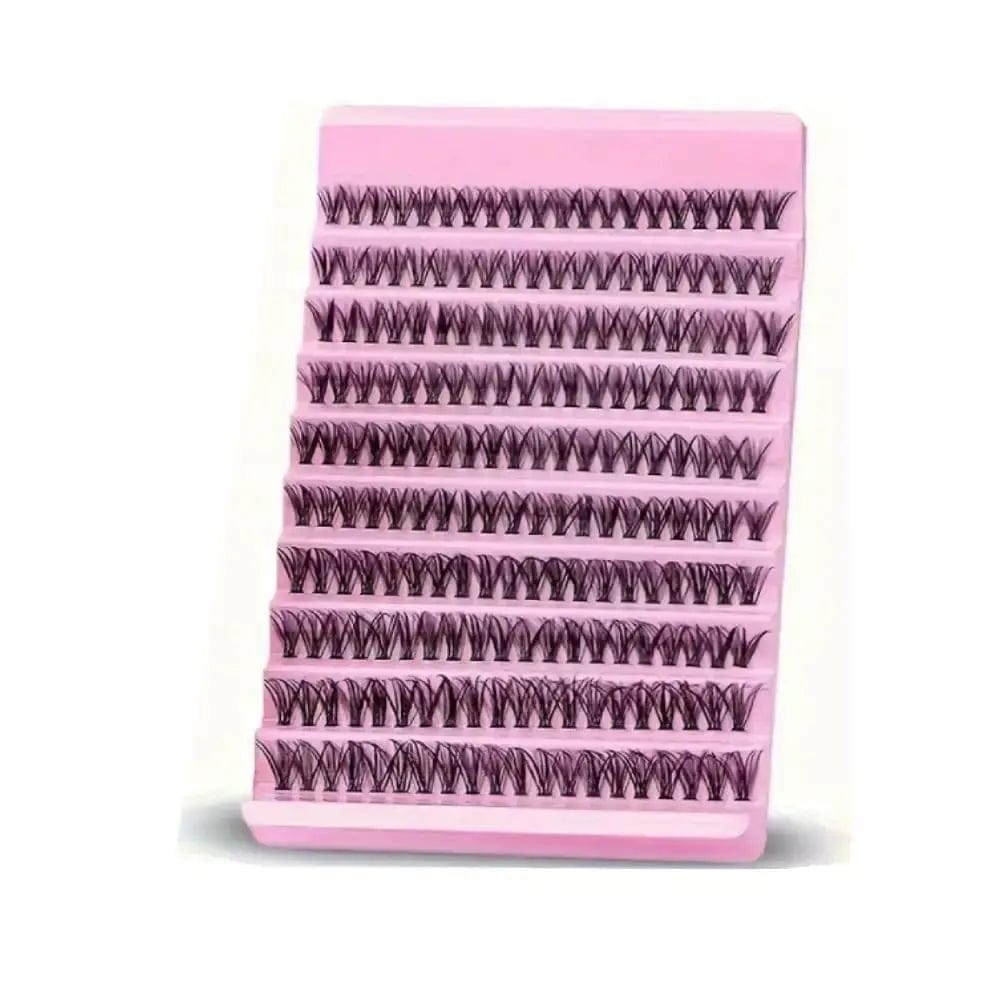 SEXYSHEEP Official Store only 30D eyelashes DIY Eyelash Extension Kit, 8-16mm, Mix Lash Clusters with Lash Bond & Seal