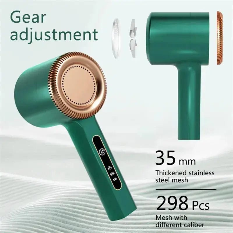 Shop1103815087 Store green Lint Remover For Clothes Usb Electric Rechargeable Hair Ball Trimmer Fuzz Clothes Sweater Shaver Reels Removal Device