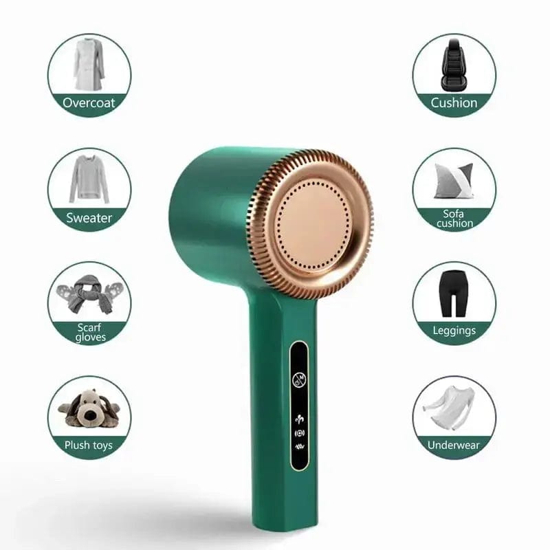 Shop1103815087 Store green Lint Remover For Clothes Usb Electric Rechargeable Hair Ball Trimmer Fuzz Clothes Sweater Shaver Reels Removal Device