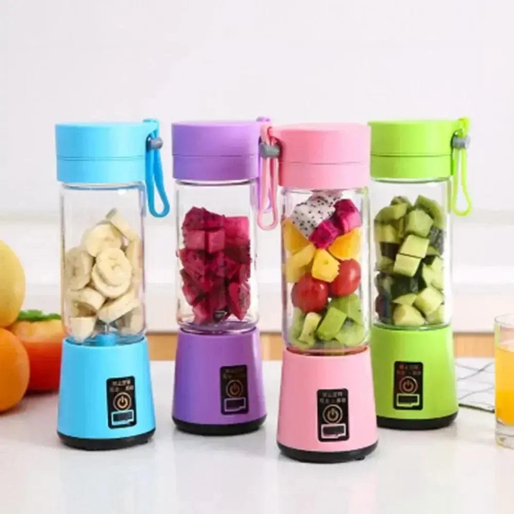 Shop1103938483 Store 380ml  Portable Electric Fruit Juicer Home USB Rechargeable Smoothie Maker Blenders Machine Sports Bottle JuicingCup