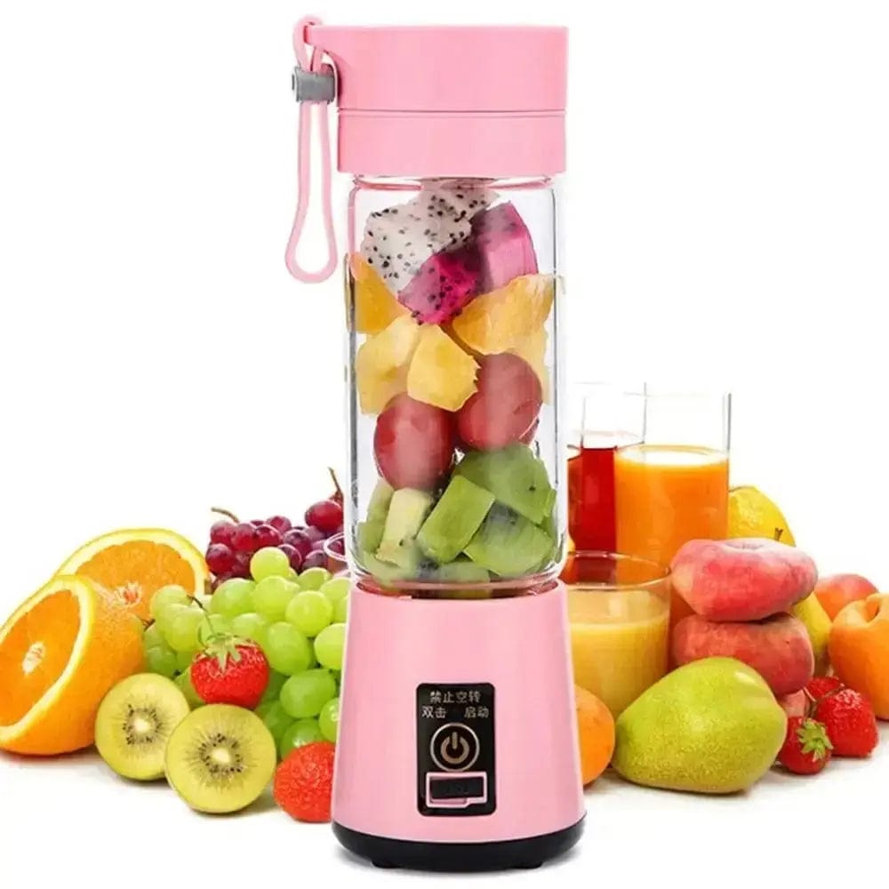 Shop1103938483 Store 380ml  Portable Electric Fruit Juicer Home USB Rechargeable Smoothie Maker Blenders Machine Sports Bottle JuicingCup