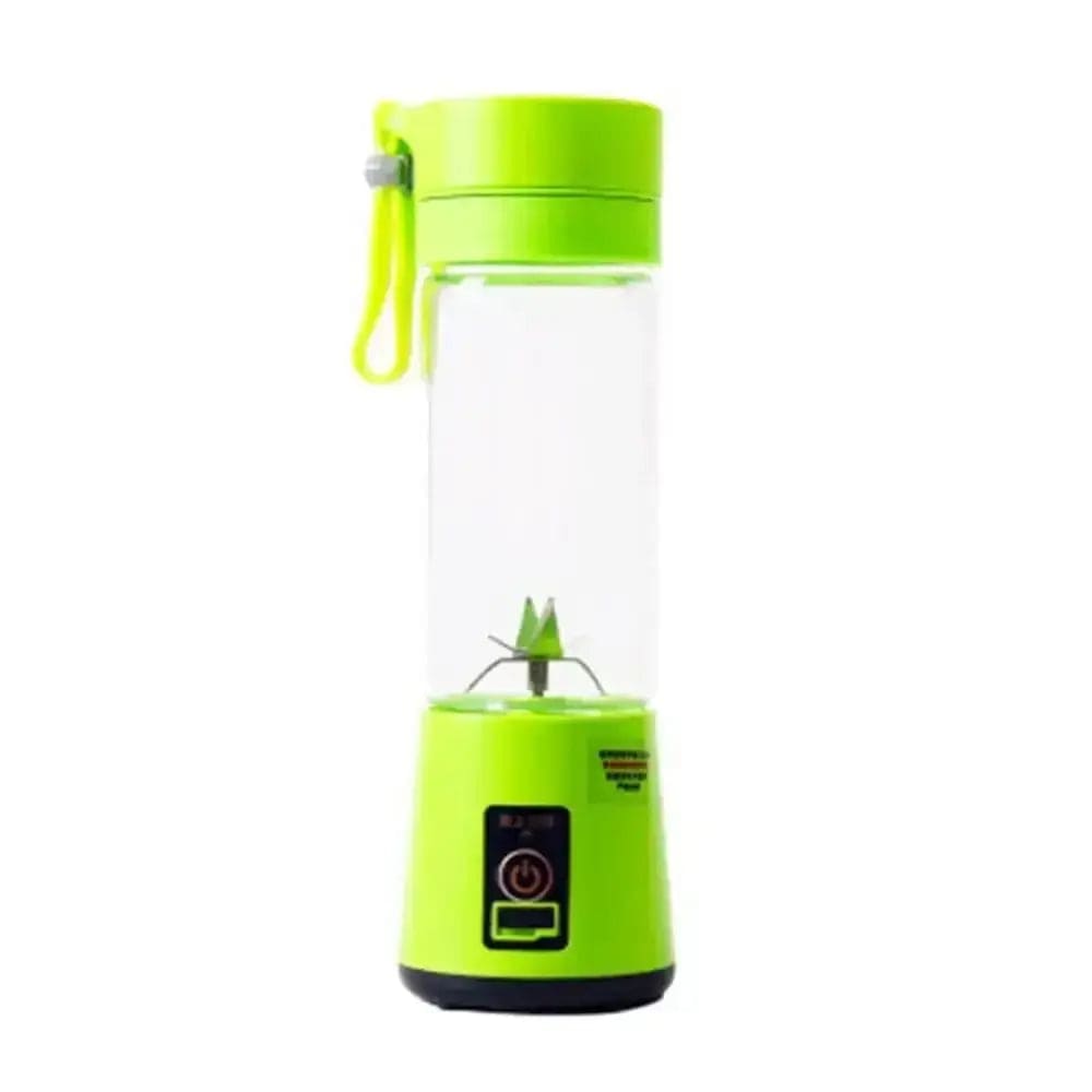 Shop1103938483 Store Green 380ml  Portable Electric Fruit Juicer Home USB Rechargeable Smoothie Maker Blenders Machine Sports Bottle JuicingCup