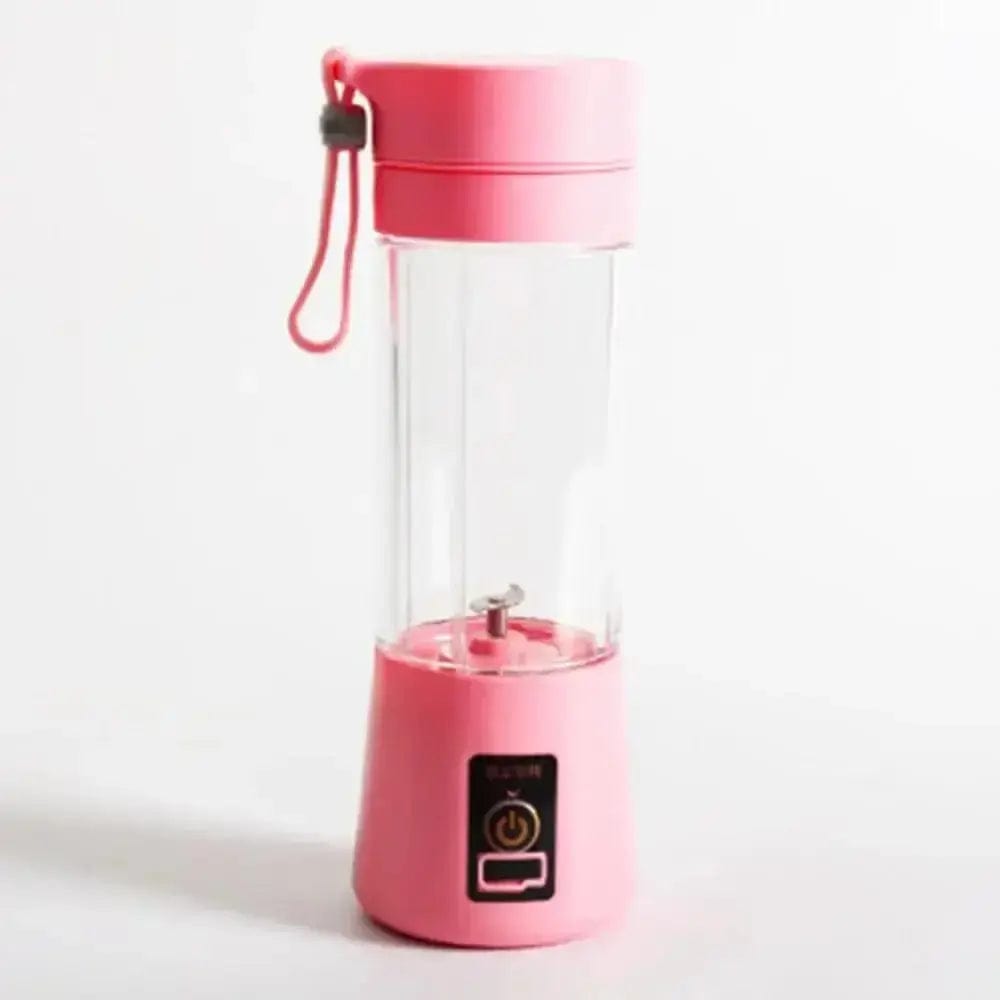 Shop1103938483 Store Pink 380ml  Portable Electric Fruit Juicer Home USB Rechargeable Smoothie Maker Blenders Machine Sports Bottle JuicingCup