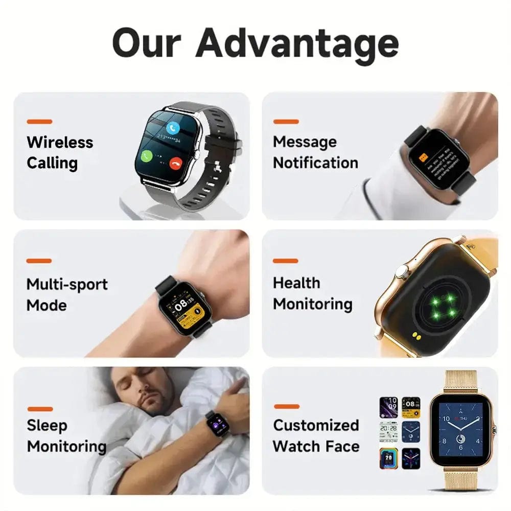 SIMSON Choice Store Smart-Watch Android Phone Women Bluetooth Call Smart Watch Men