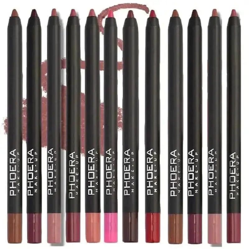 Sweety Beauty Store Waterproof Matte Lipliner Pencil - Sexy Red Contour Tint Lipstick